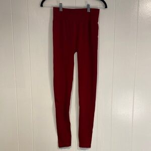 Lily Rose New Mix Leggings Tights Vibrant Red One Size